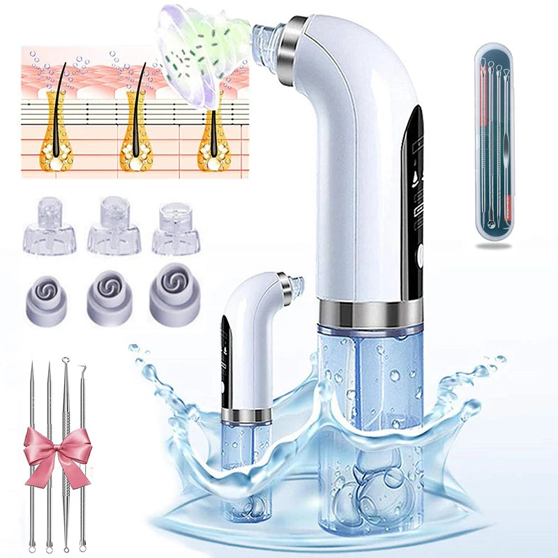 2025 Rechargeable Blackhead Remover Pore Vacuum Cleaner - Smarsty