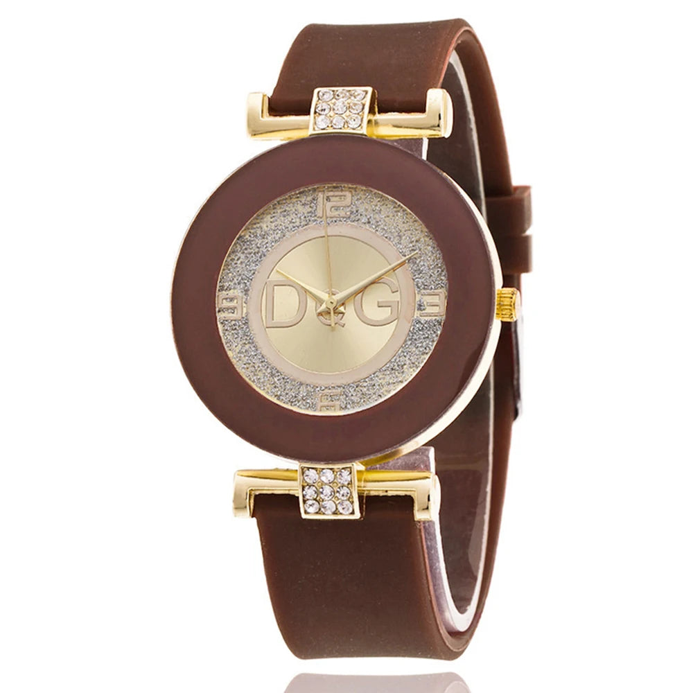 Fashion Ladies Large Dial Quartz Watch for Casual Wear - Smarsty