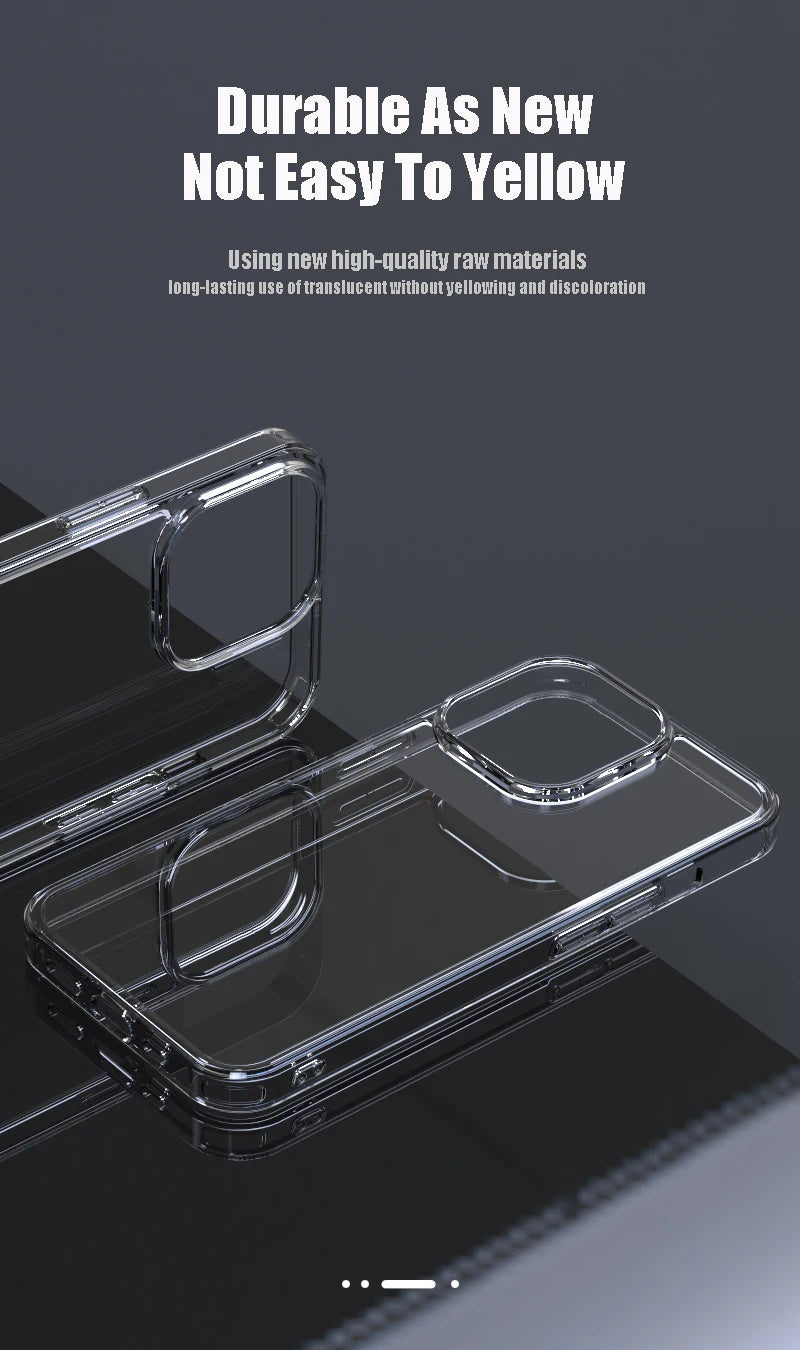 Luxury Tempered Glass Clear Case For iPhone 16 15 14 12 13 Mini 11 Pro XS Max X XR 15 7 8 16Plus SE Transparent Hard Case Fundas by Smarsty