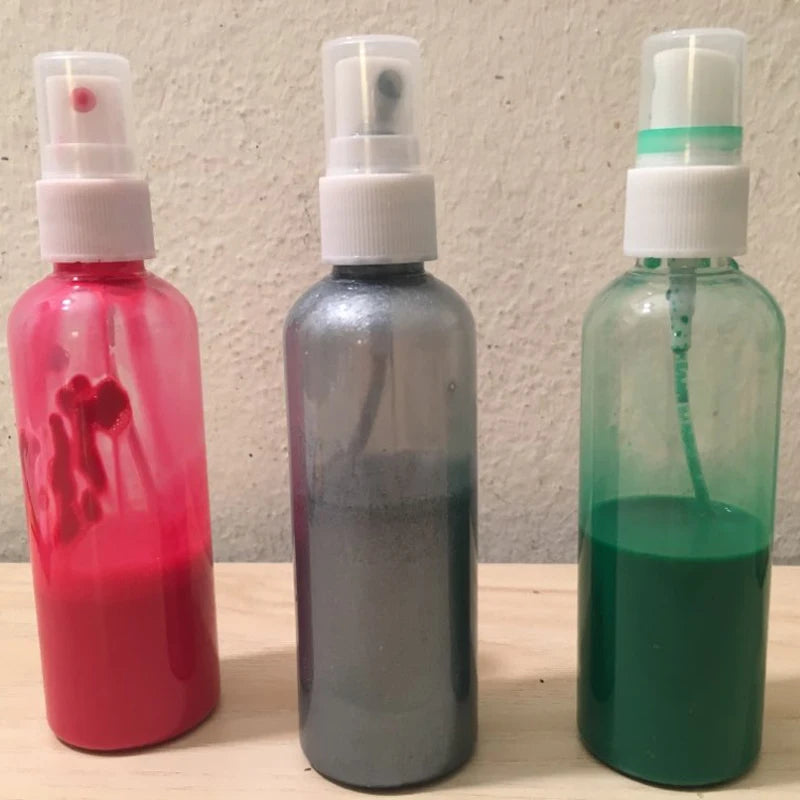 Clear Refillable Plastic Spray Bottles Set for Travel - Smarsty