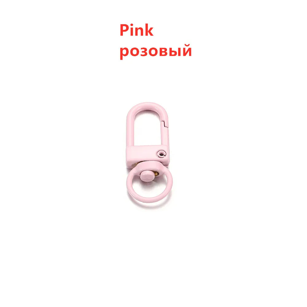 Rotating Lobster Clasps Gold Rhodium Secure 10pcs Pack - Smarsty