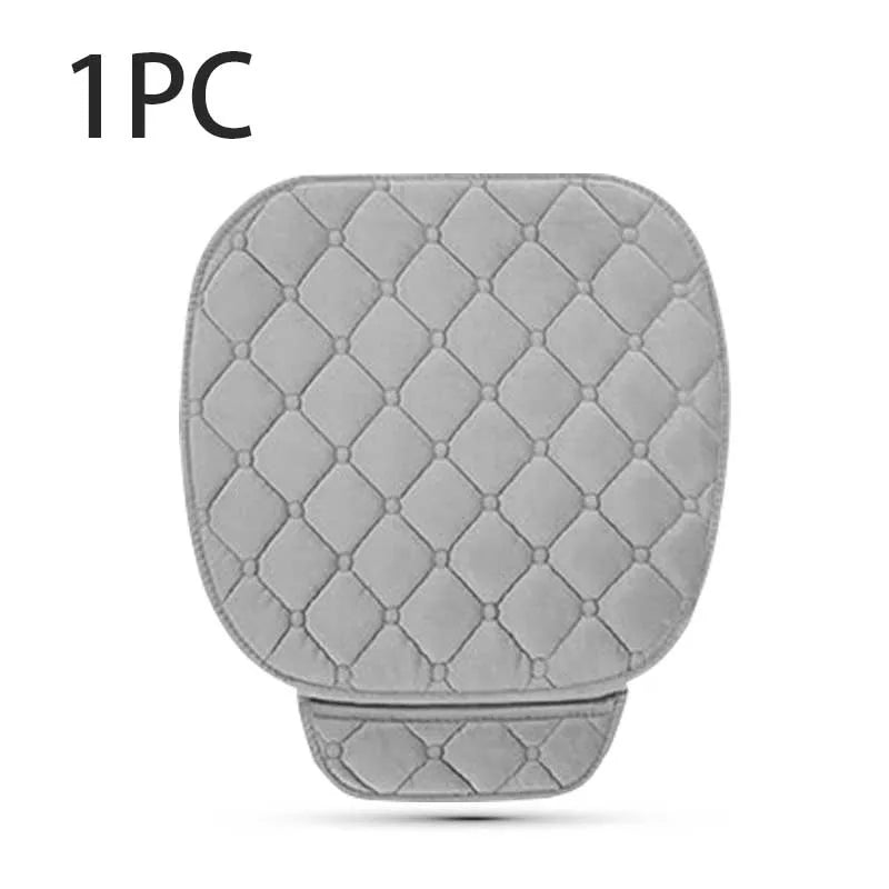 Plush Car Seat Cover Anti Slip Cushion Universal Fit - Smarsty