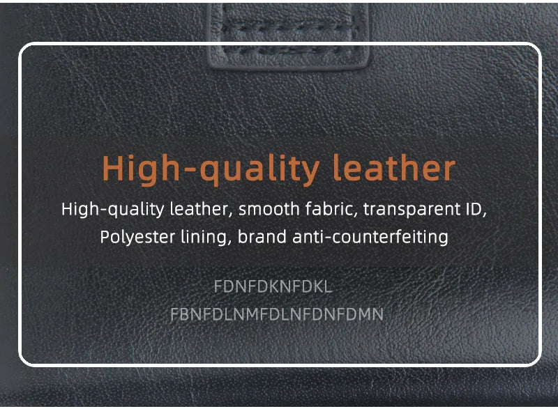 New RFID Men Card Wallets Hasp Small Card Wallets Slim Mini Men's Wallet High Qaulity Card Clip Photo Holder Short Male Purses