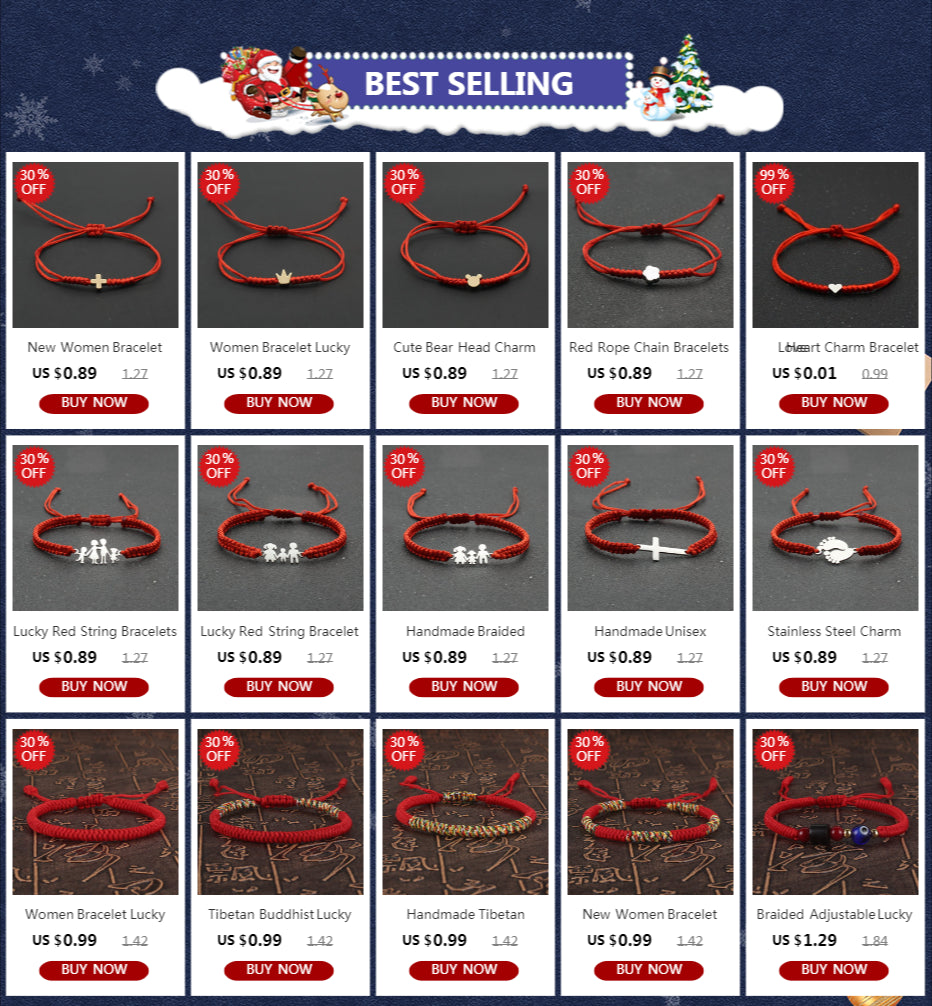 Tibetan Buddhist Adjustable Bracelet for Lucky Charm - Smarsty