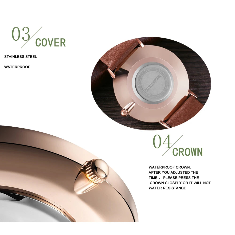 Waterproof Japan Quartz Wrist Watch For Men - Smarsty