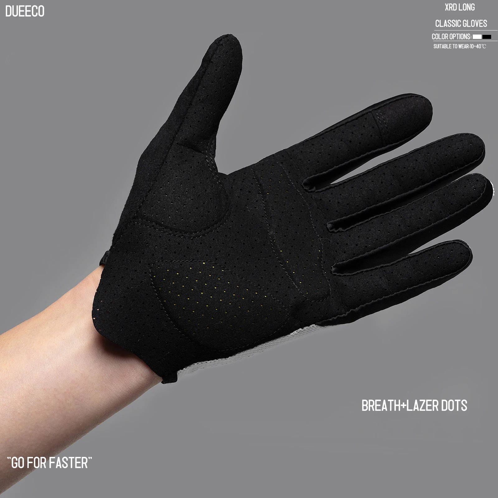 Full Finger Cycling Gloves with Shock Absorbing Pads - Smarsty