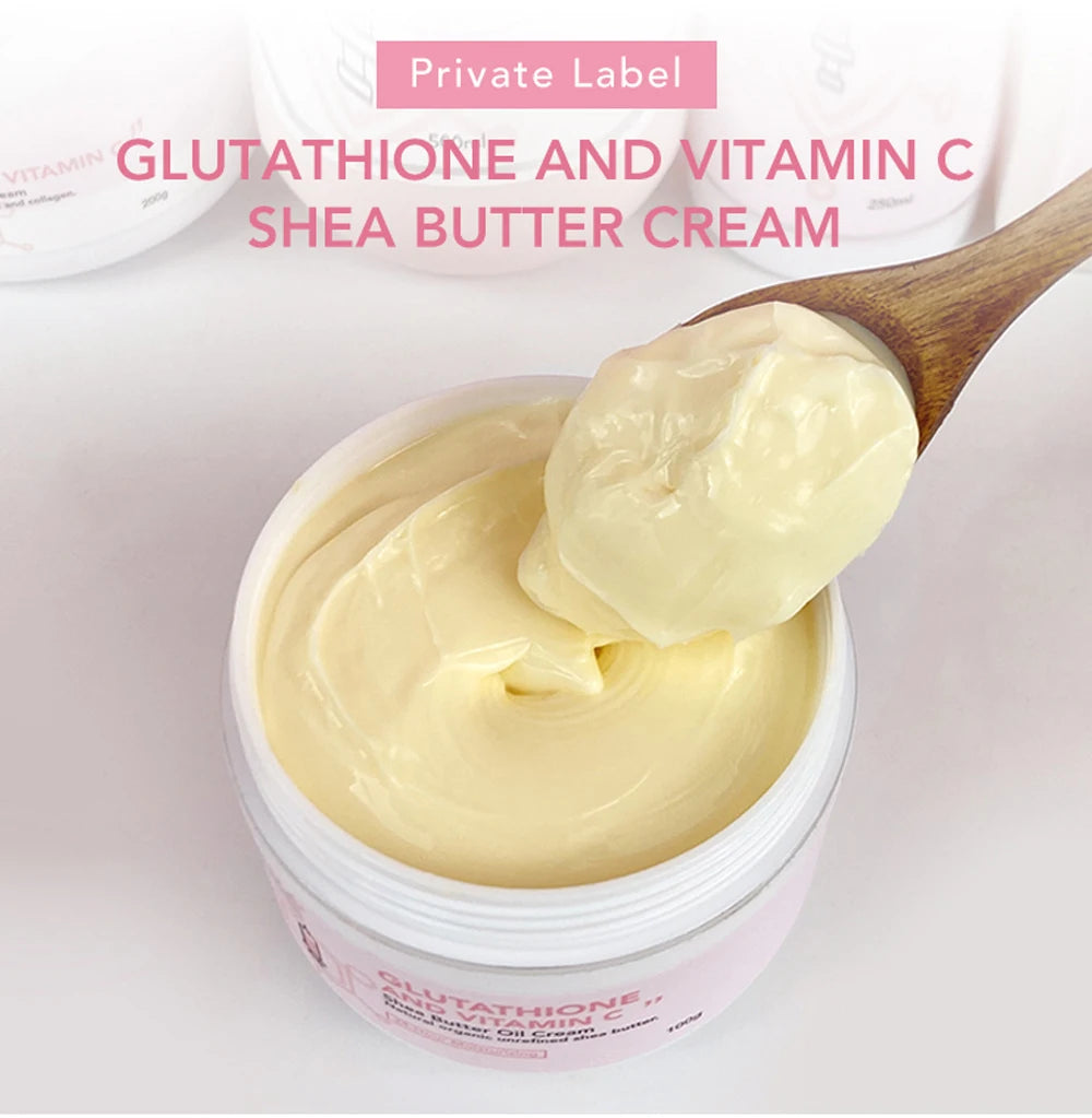 AILKE Whitening And Lightening Cream, Suitable For Face And Body , Shea Butter Oil Natural Intense Hydrating Repair Cracked Skin