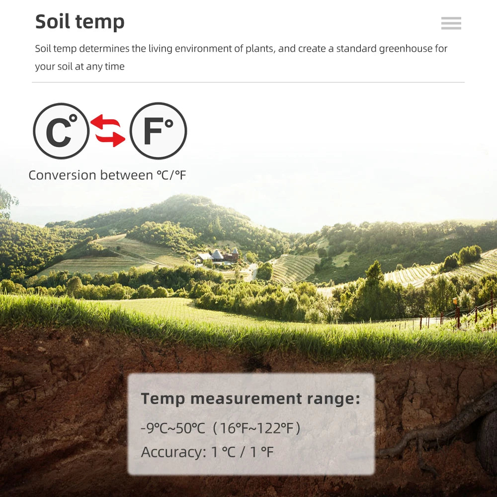 5 in 1 Soil Tester for Accurate Plant Care - Smarsty