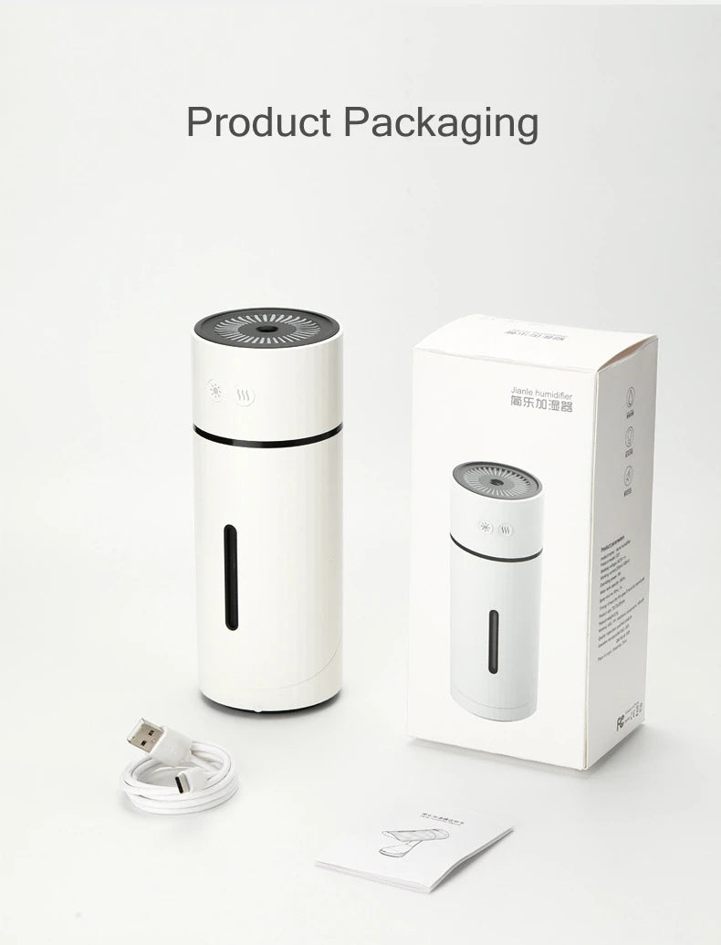 Wireless USB Aromatherapy Humidifier with LED Night Light - Smarsty