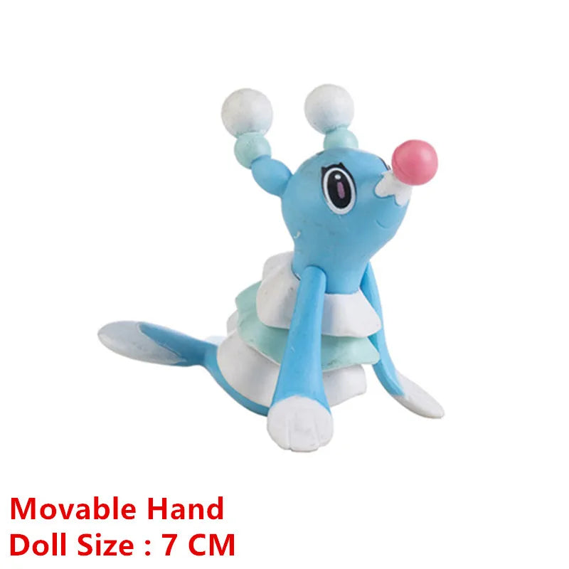Pokemon 4-13Cm New Cartoons Movie Anime Figure Pikachu Mewtwo Charmander Blastoise Gurado Pet Action Model Toy Gifts by Smarsty