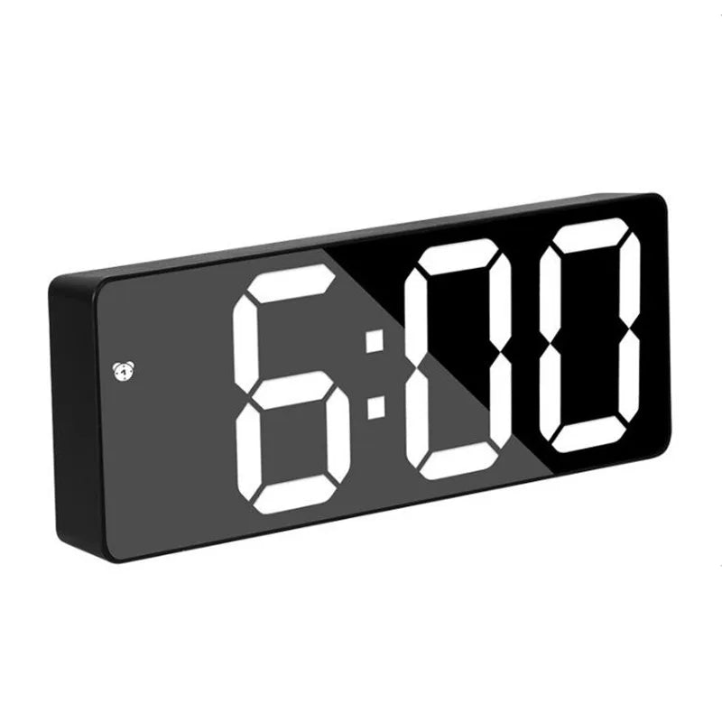 Acrylic Digital Alarm Clock with Voice Control Feature - Smarsty
