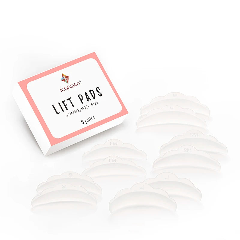 ICONSIGN Upgrade Version Lash Lift Kit Lifting Eyelashes Lasting 6-8 Weeks Lash Perm Eyelash Enhancer Makeup Tools - Smarsty
