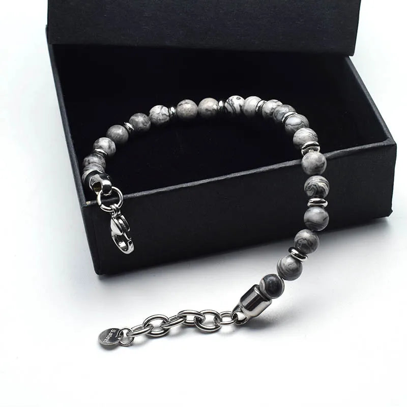 Colorful 6mm Tiger Eye Beads Bracelet for Men and Women - Smarsty