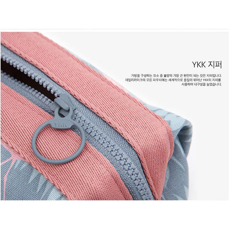 Waterproof Flamingo Cosmetic Bag For Women Travel Organizer - Smarsty