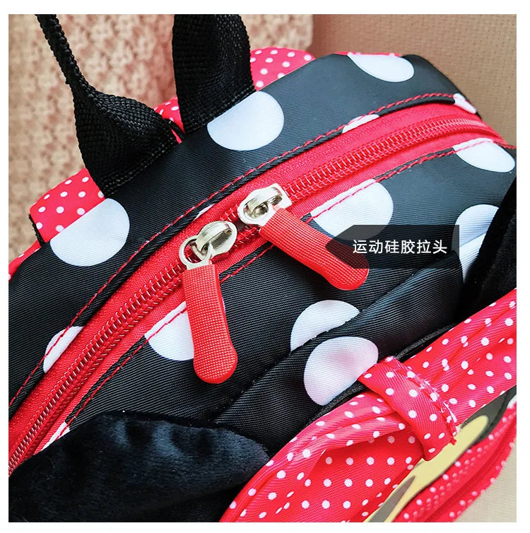 Cute Cartoon Kids Backpack Minnie Mouse Style For Toddlers - Smarsty