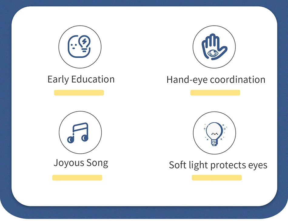 Kids Cartoon Piano Keyboard Game with Animal Sounds Flashing Light Music Baby Instrument Music Toys Educational Toys Kids Gifts by Smarsty