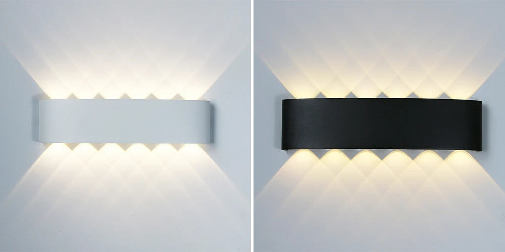 Outdoor Waterproof LED Wall Lamp for Stylish Illumination - Smarsty