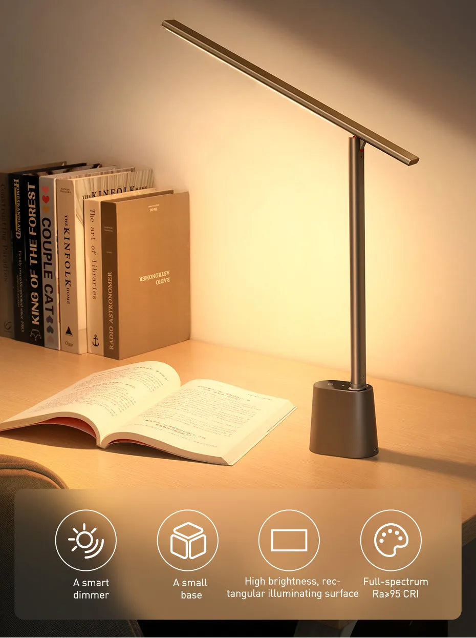 Baseus Dimmable LED Desk Lamp with Eye Protection - Smarsty