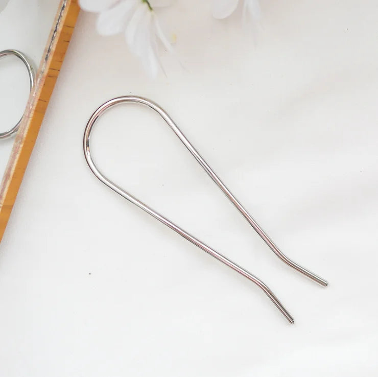 Korean Pearl Hairpins for Elegant Bun Styling - Smarsty