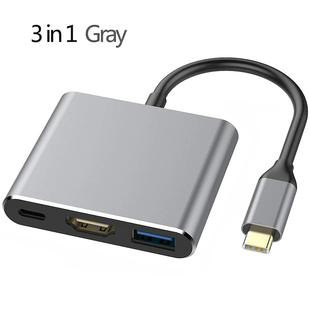 USB C Hub 4K HDMI Adapter With Multiport Thunderbolt