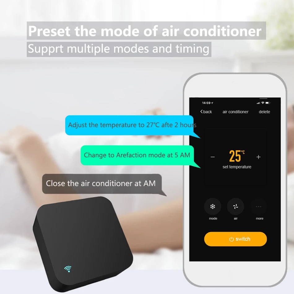 Tuya WiFi IR Remote Control for Smart Home Convenience - Smarsty