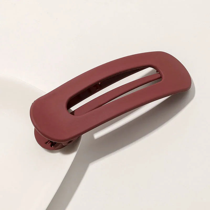 Korean Frosted Large Hair Clips for Stylish Hold - Smarsty