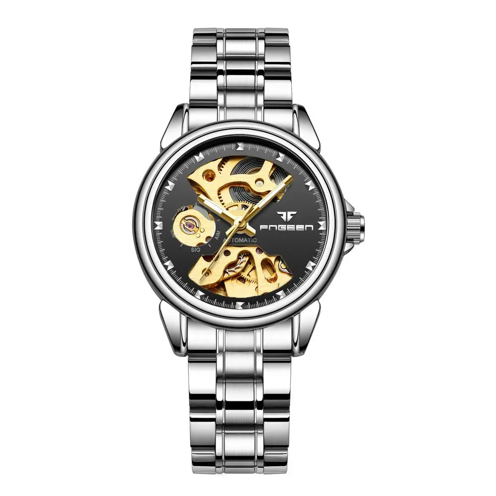 Luxury Automatic Waterproof Ladies Watch with Luminous Feature - Smarsty
