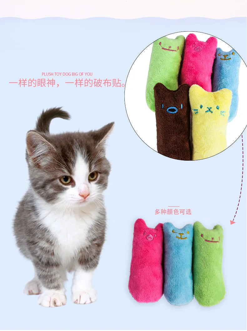 Interactive Catnip Plush Toy for Chewing and Grinding - Smarsty