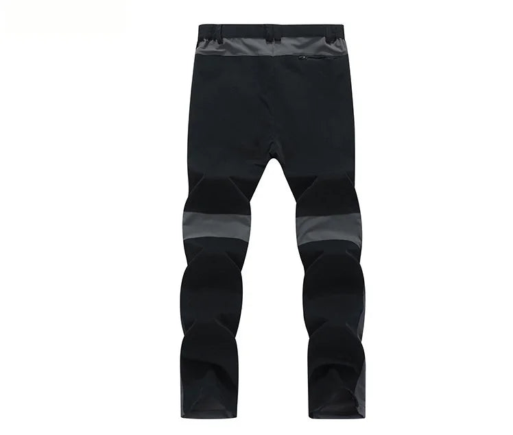 TRVLWEGO Men Summer Sports breathable Pants Hiking Trousers Camping Splash Prevention Quick Dry UV Resistant Elastic Thin - Smarsty