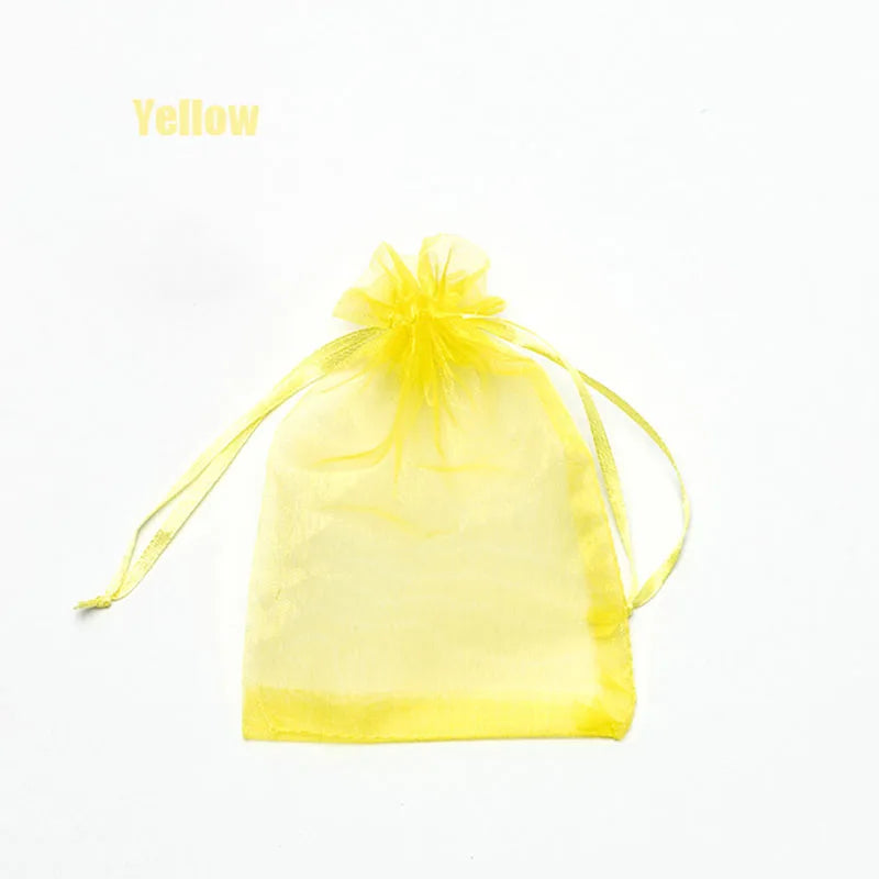 Colorful Organza Bags for Jewelry Packaging and Gifts - Smarsty