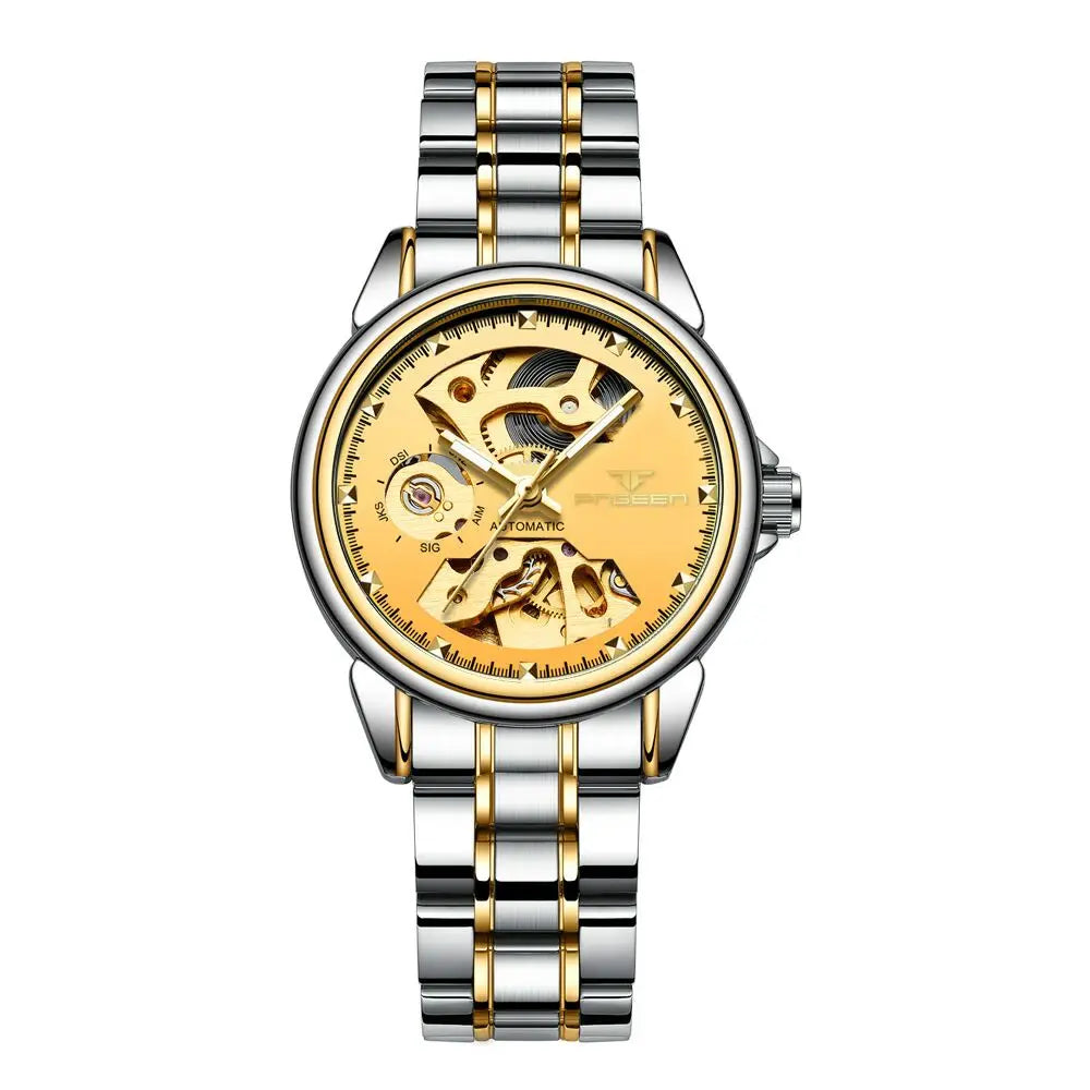 Luxury Automatic Waterproof Ladies Watch with Luminous Feature - Smarsty