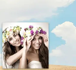 Bohemian Orchid Flower Hair Clips for Weddings - Smarsty