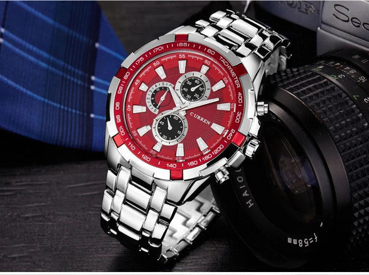 Curren 8023 Waterproof Quartz Watch for Men - Smarsty