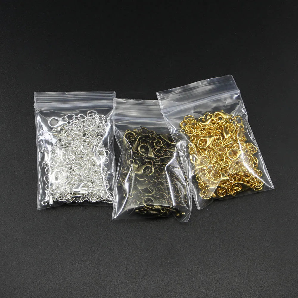 10pcs Extension Chains With Lobster Clasps Adjustable - Smarsty