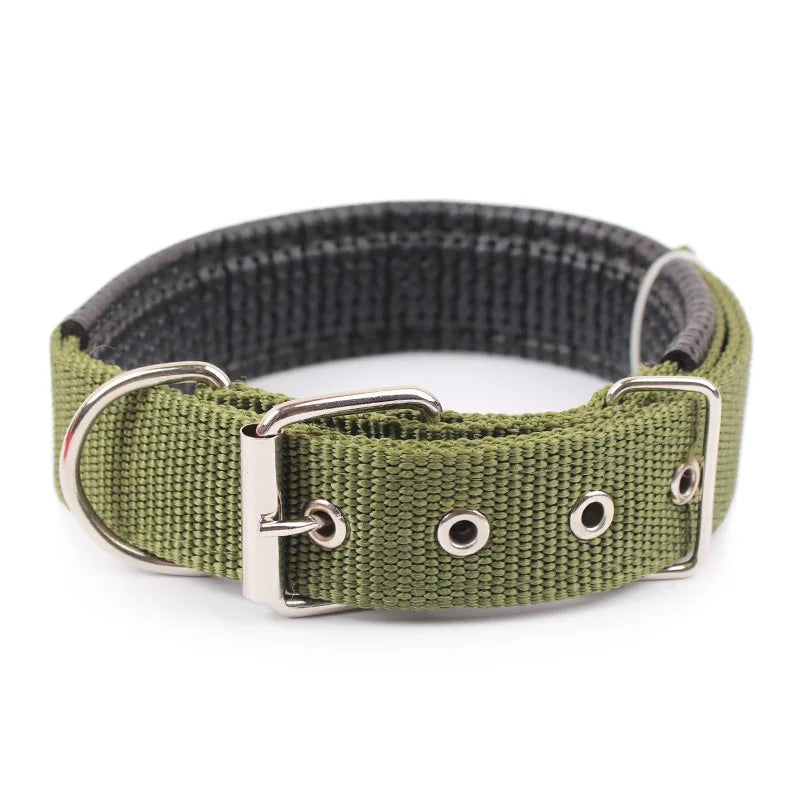 Solid Nylon Dog Collar for All Breeds and Durability - Smarsty