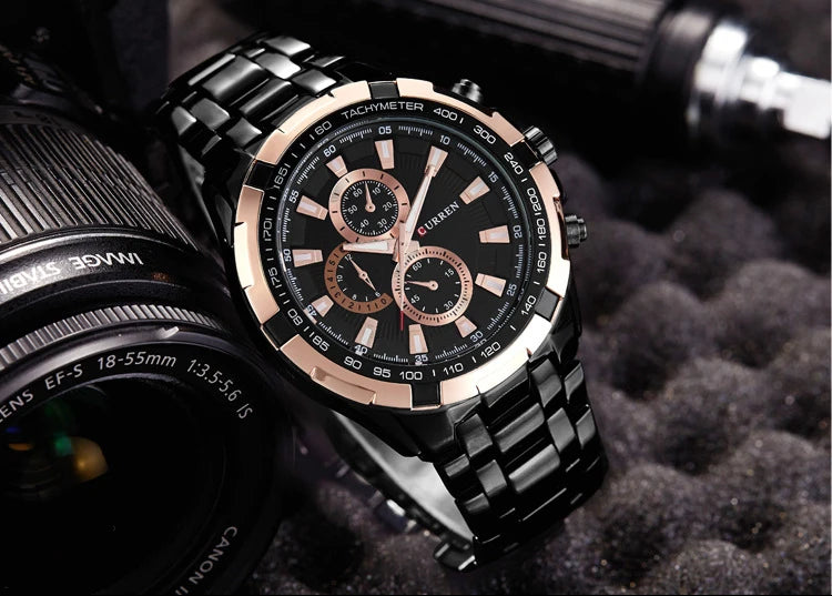 Curren 8023 Waterproof Quartz Watch for Men - Smarsty