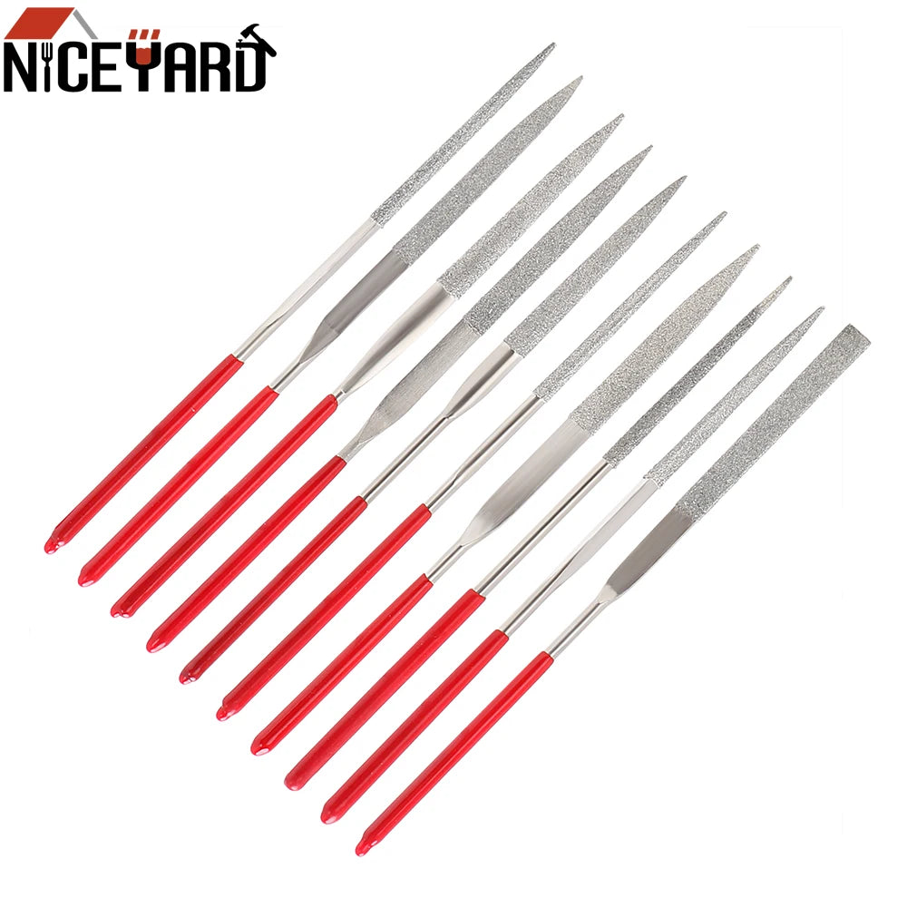 NICEYARD 10PCS Diamond Needle File Set for Crafts - Smarsty