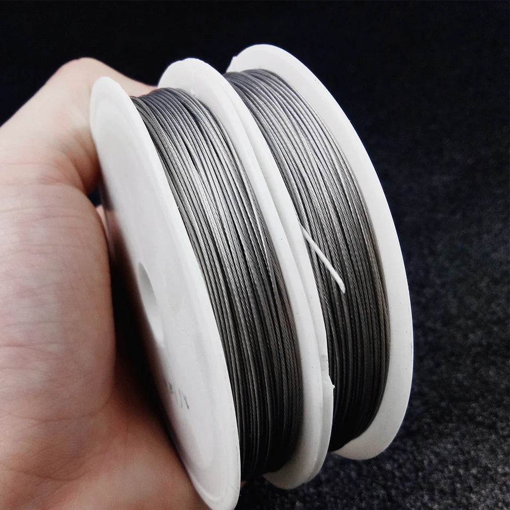 Stainless Steel Thin Wire Cord for Durable Jewelry Making - Smarsty