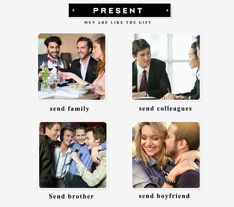 Men's Leather Charm Bracelet Stainless Steel Magnetic Clasp - Smarsty