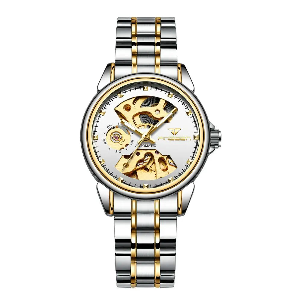 Luxury Automatic Waterproof Ladies Watch with Luminous Feature - Smarsty