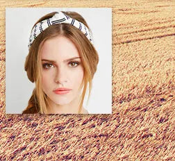 Bohemian Orchid Flower Hair Clips for Weddings - Smarsty