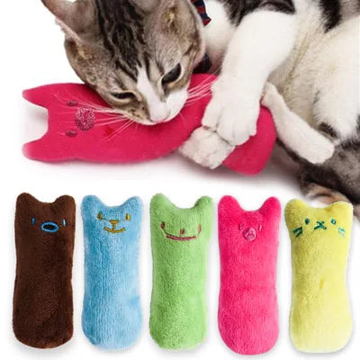 Interactive Catnip Plush Toy for Chewing and Grinding - Smarsty