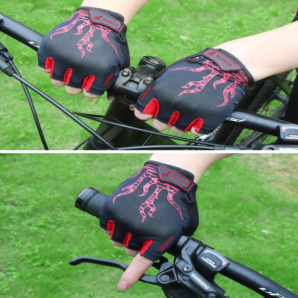Breathable MTB Cycling Gloves with Shock Absorbing Gel Pads - Smarsty