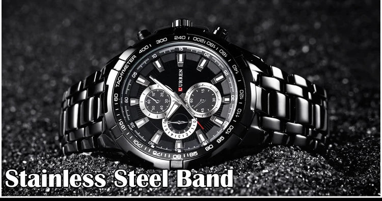 Curren 8023 Waterproof Quartz Watch for Men - Smarsty