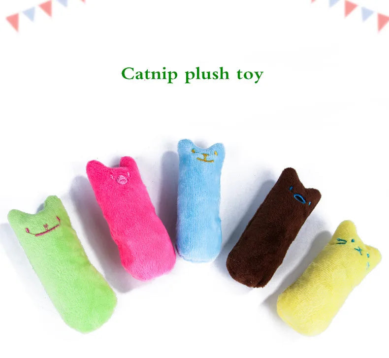 Interactive Catnip Plush Toy for Chewing and Grinding - Smarsty