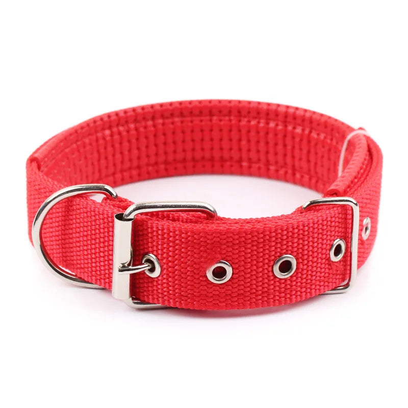 Solid Nylon Dog Collar for All Breeds and Durability - Smarsty