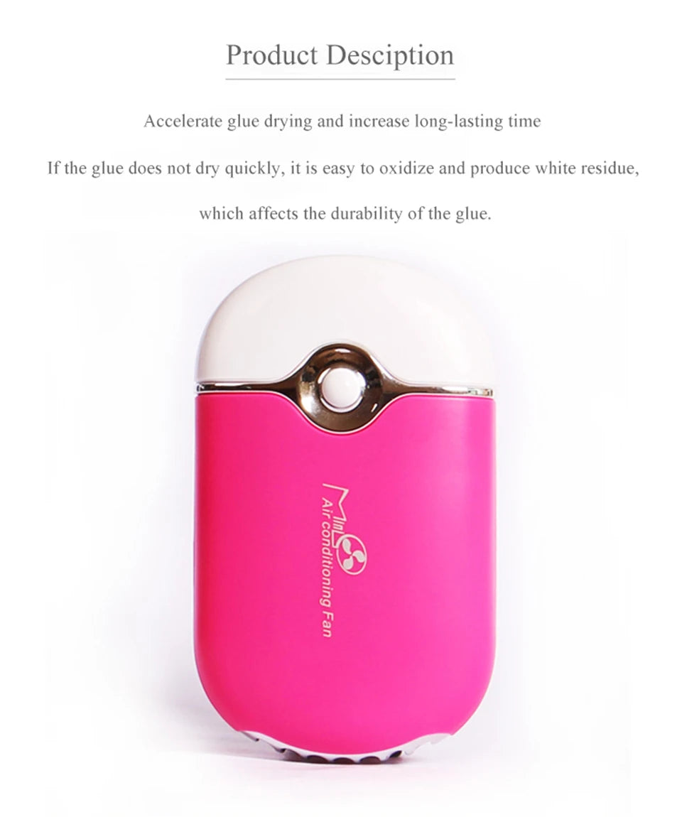 Mini USB Fan for Quick Eyelash Drying - Smarsty