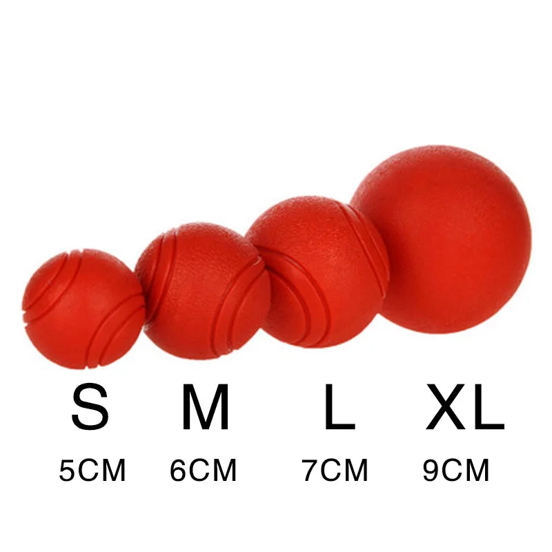 Hoopet Bite-Resistant Rubber Dog Ball Toy - Smarsty