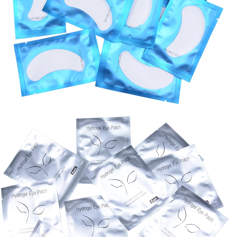 Hydrogel Eye Patches for Eyelash Extensions 50 Pairs - Smarsty