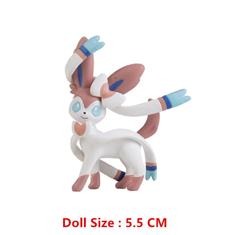 Pokemon 4-13Cm New Cartoons Movie Anime Figure Pikachu Mewtwo Charmander Blastoise Gurado Pet Action Model Toy Gifts by Smarsty